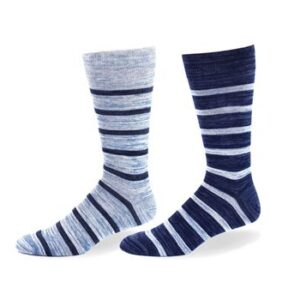 SILVER STRIPE SOCKS