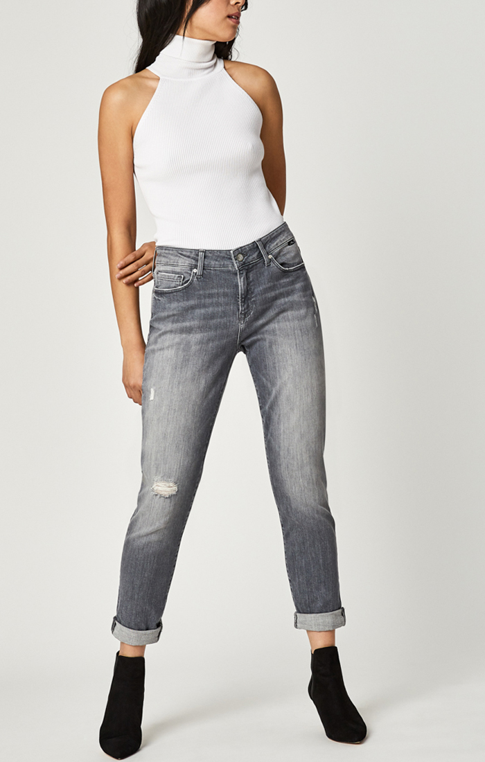 MAVI ADA BOYFRIEND CAPRI JEANS