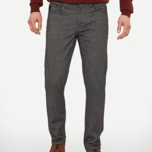 LOIS GRID TEXTURE 5 POCKET CASUAL PANTS