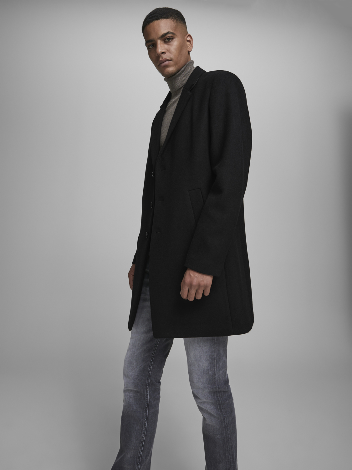 JACK & JONES MOULDER WOOL COAT