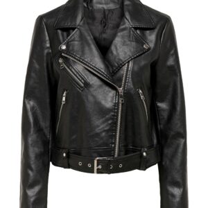 VALERIE VEGAN LEATHER MOTO