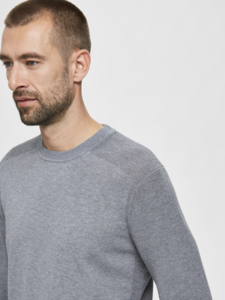SELECTED FINE CREW NECK SWEATER - Image 2