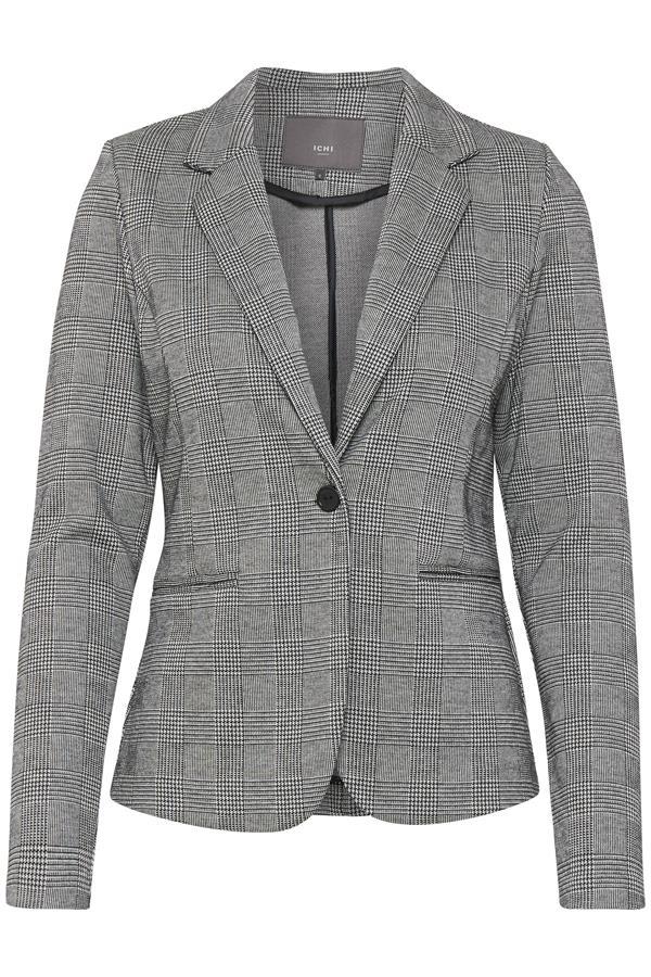 ICHI KATE CHECK BLAZER