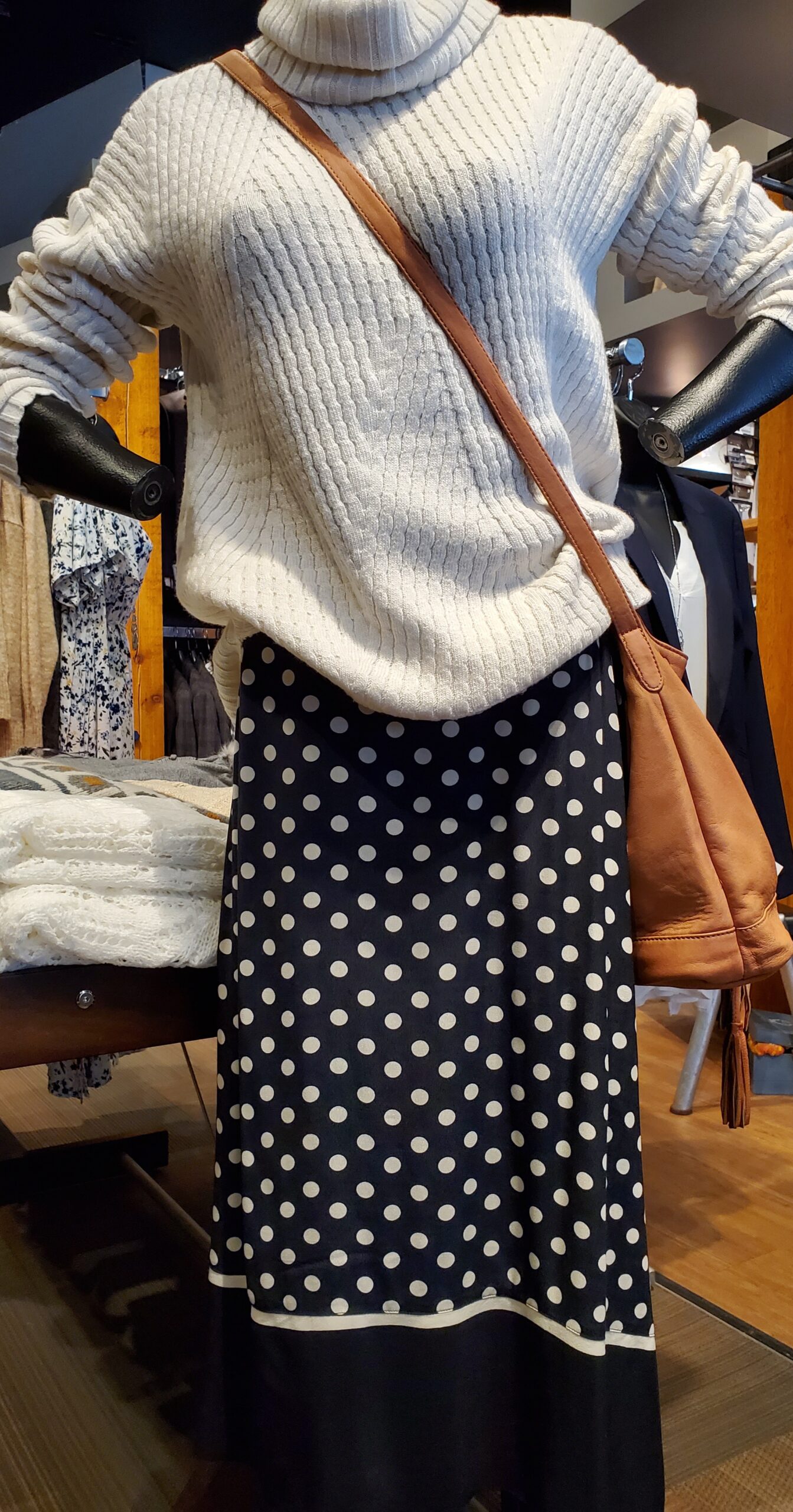 PART TWO BAYAN POLKA DOT SKIRT