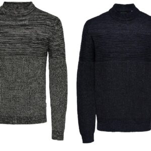ONLY&SONS MOCK NECK SWEATER
