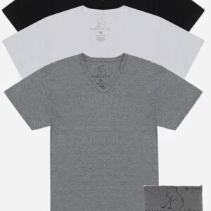KUWALLA TEE V-NECK 3 PACK MIXED